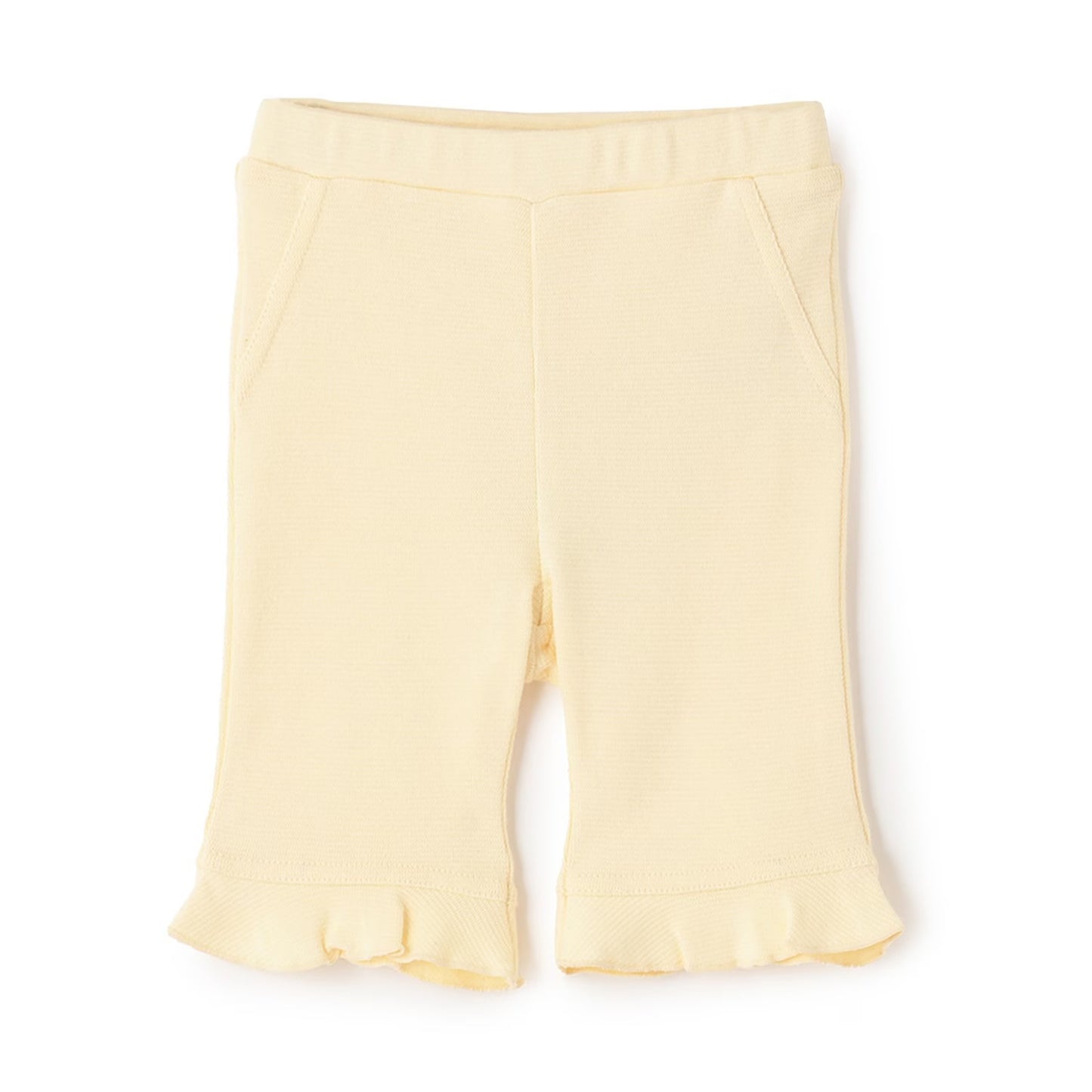 日本童裝 pe#main 防污系列 七分長荷葉邊褲 80-130cm 女童款 夏季 PANTS