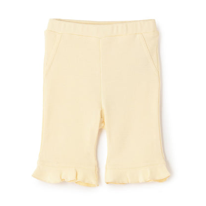 日本童裝 pe#main 防污系列 七分長荷葉邊褲 80-130cm 女童款 夏季 PANTS