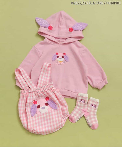 日本直送 apres les cours x 茶犬 襪一對 10-21cm 襪系列