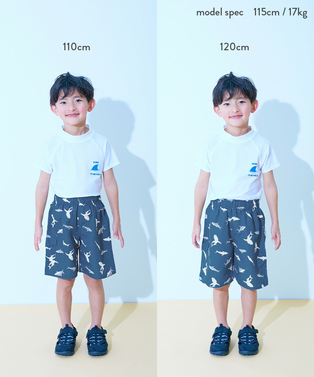 日本童裝 dev!rock 防UV 沙灘褲 100-160cm 男童款 夏季 夏日玩水泳衣特輯