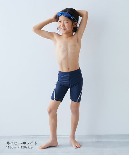 Japanese children's clothing dev!rock UV-proof tight swim trunks suitable for school 110-170cm boys' summer swimsuit special edition