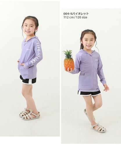 Japanese children's clothing dev!rock UV protection swimsuit jacket 100-160cm boys/girls summer swimsuit special edition