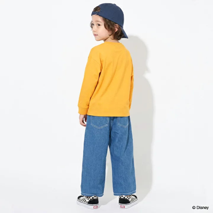 日本童裝 BDL x Disney 印花上衣 80-150cm 男童款/女童款 秋季 TOPS  聖誕紅/新年紅