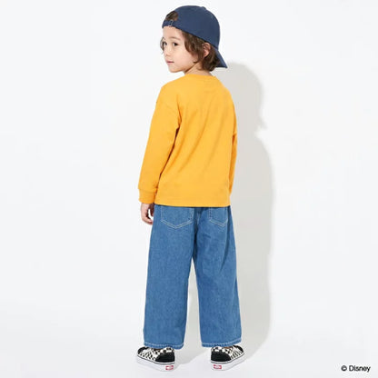 日本童裝 BDL x Disney 印花上衣 80-150cm 男童款/女童款 秋季 TOPS  聖誕紅/新年紅