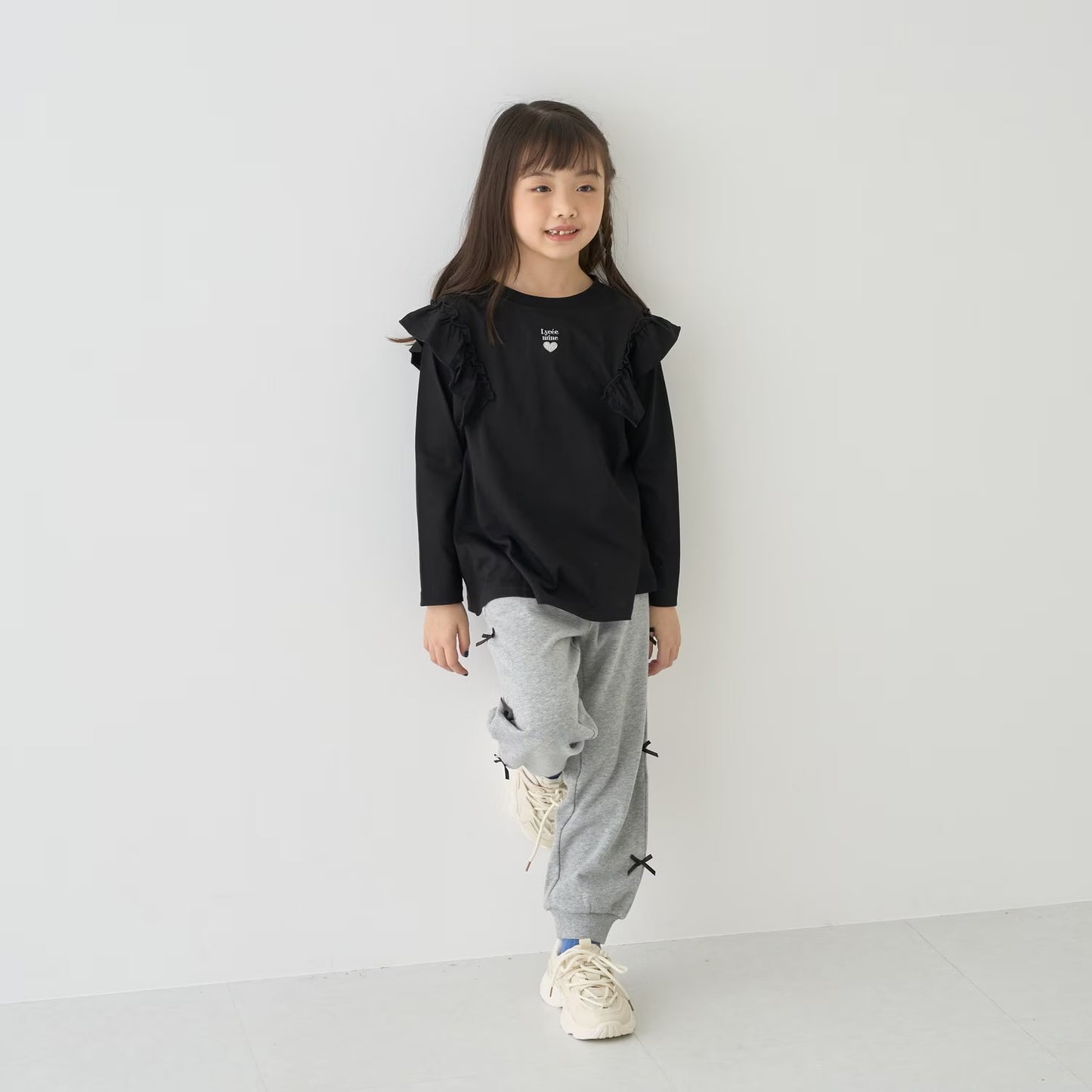 Japanese children's clothing Ly# mine tank top and shorts set 100-150cm girls summer TOPS PANTS 