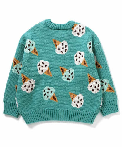 日本童裝 BREEZE 針織冷衫 80-140cm 男童款/女童款 冬季 Tops Christmas 聖誕快樂特輯 聖誕服裝/飾物配件