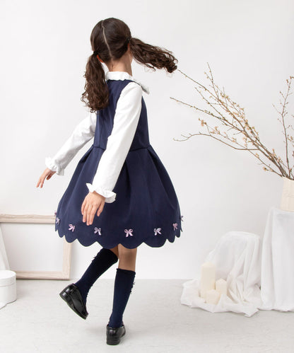 Japanese children's clothing panpantutu dress vest dress 100-130cm girls summer dresses interview / banquet / performance 