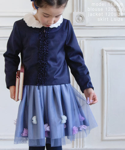 Japanese children's clothing panpantutu dress short jacket 100-130cm girls summer outerwear interview / banquet / performance 