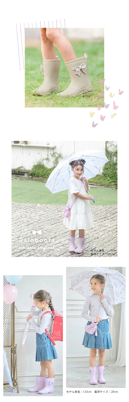 Moonstar x Disney Princess water shoes, made in Japan, for children. 13-19cm. Rainy day shoes for girls. 