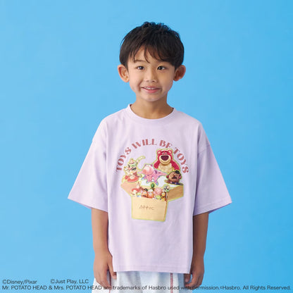 日本童裝 b・R# x Disney ToyStory 接觸冷感 防UV 印花上衣 100-140cm 男童款 夏季 TOPS