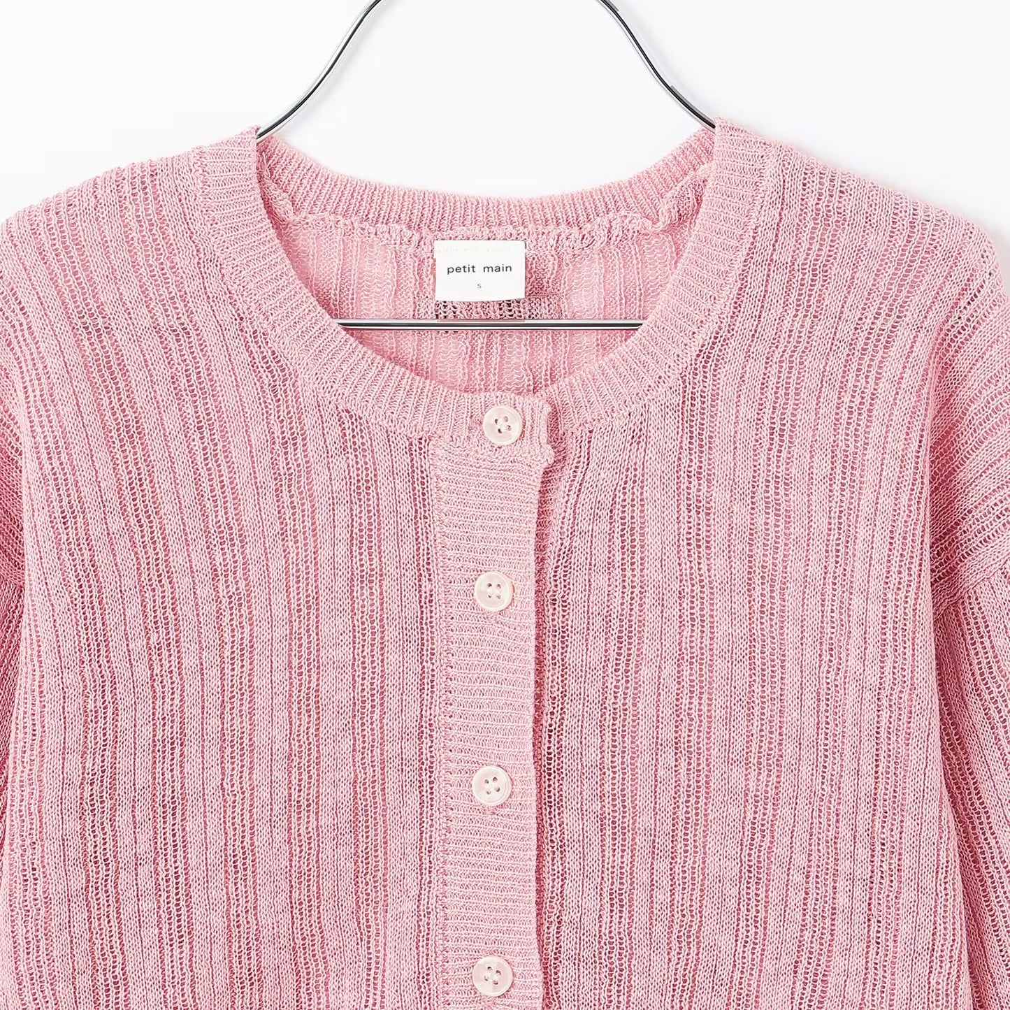日本童裝 pe#main 針織薄外套 80-130cm 女童款 夏季 OUTERWEAR