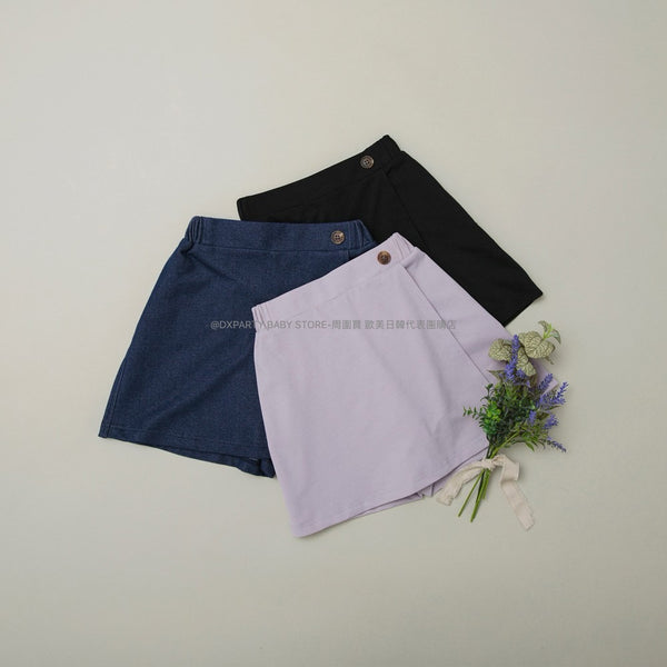 日本童裝 Branshes 休閒短裙褲 90-150cm 女童款 秋季  SKIRTS  PANTS