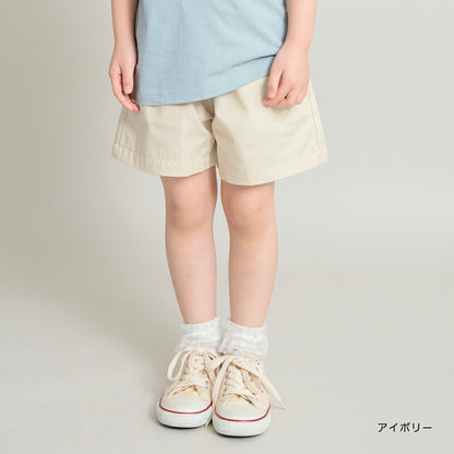 Japanese children's clothing Branches bow belt shorts 90-150cm girls spring and summer PANTS 