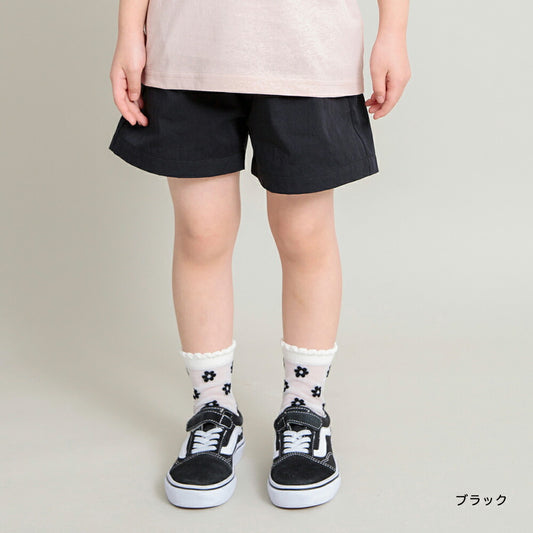 Japanese children's clothing Branches bow belt shorts 90-150cm girls spring and summer PANTS 