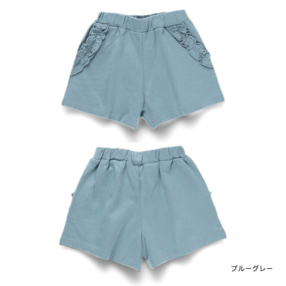 Japanese children's clothing Branches lace shorts 100-140cm girls summer PANTS 
