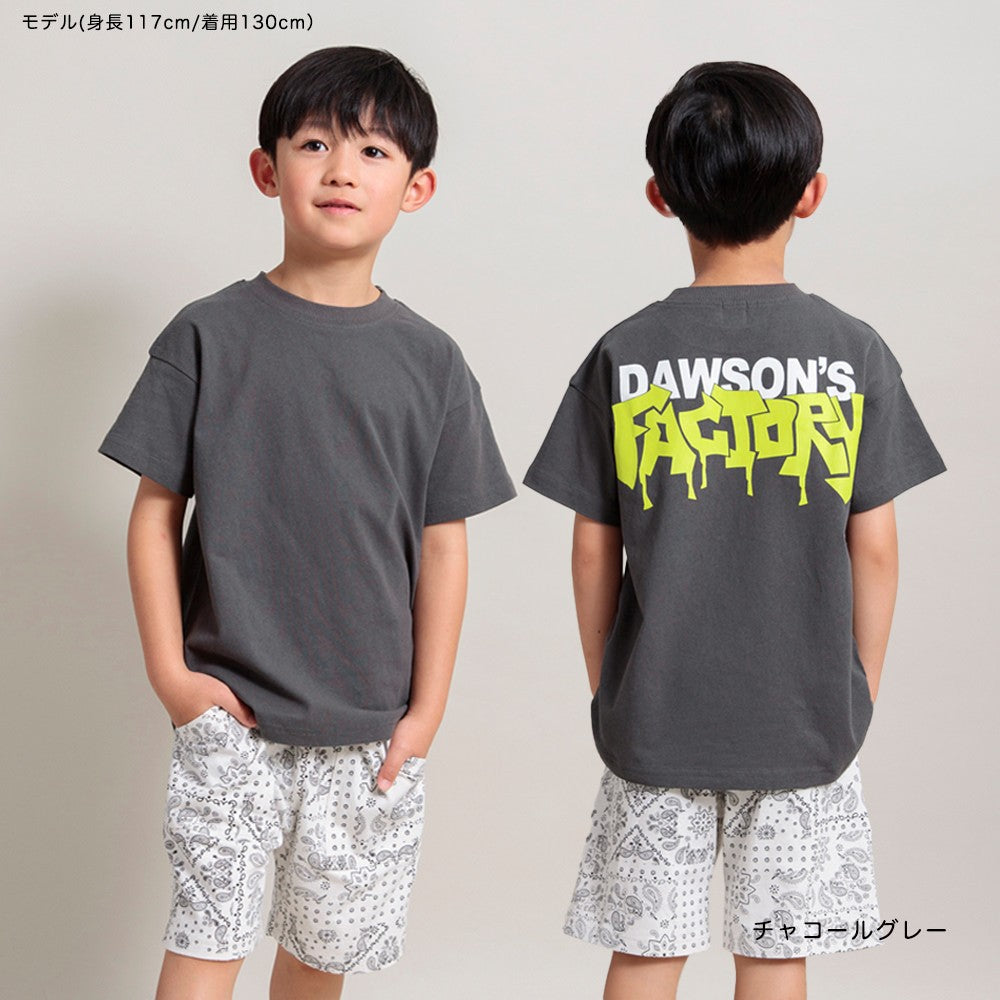 Japanese children's clothing Branches various pattern short-sleeved T-shirts 90-160cm boys/girls spring and summer TOPS 