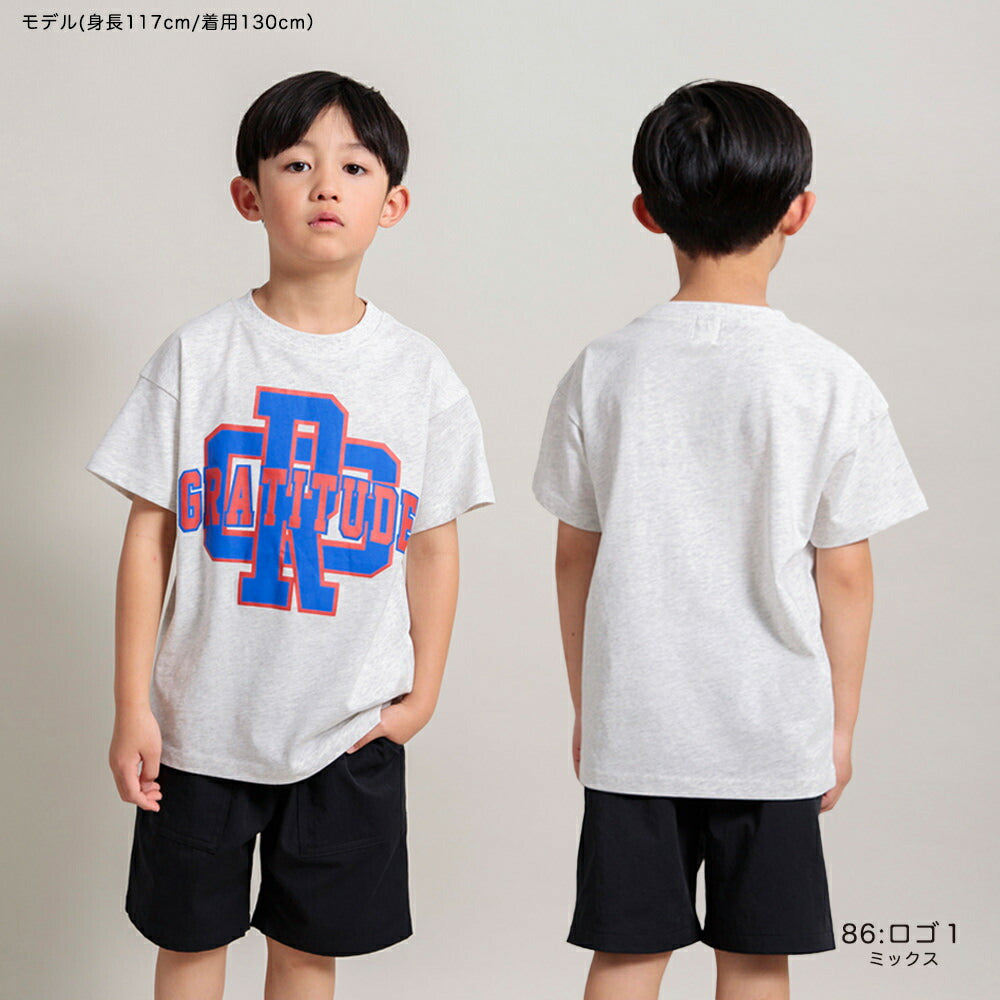 Japanese children's clothing Branches various pattern short-sleeved T-shirts 90-160cm boys/girls spring and summer TOPS 