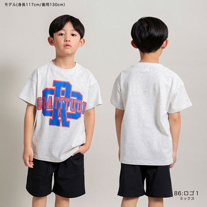 Japanese children's clothing Branches various pattern short-sleeved T-shirts 90-160cm boys/girls spring and summer TOPS 