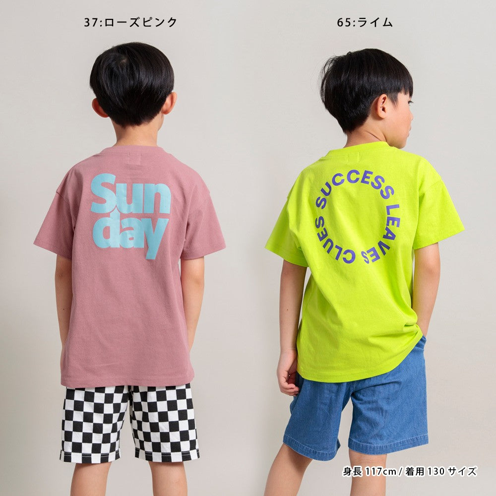 Japanese children's clothing Branches various pattern short-sleeved T-shirts 90-160cm boys/girls spring and summer TOPS 