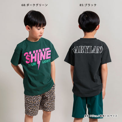 Japanese children's clothing Branches various pattern short-sleeved T-shirts 90-160cm boys/girls spring and summer TOPS 
