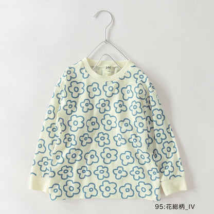 Japanese children's clothing Branches scallop silk layered waist top 90-150cm girls summer TOPS 