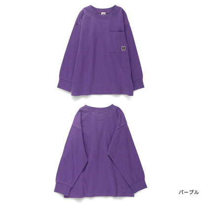 日本童裝 Branshes 簡約口袋百搭上衣 100-160cm 男童款 秋季 TOPS