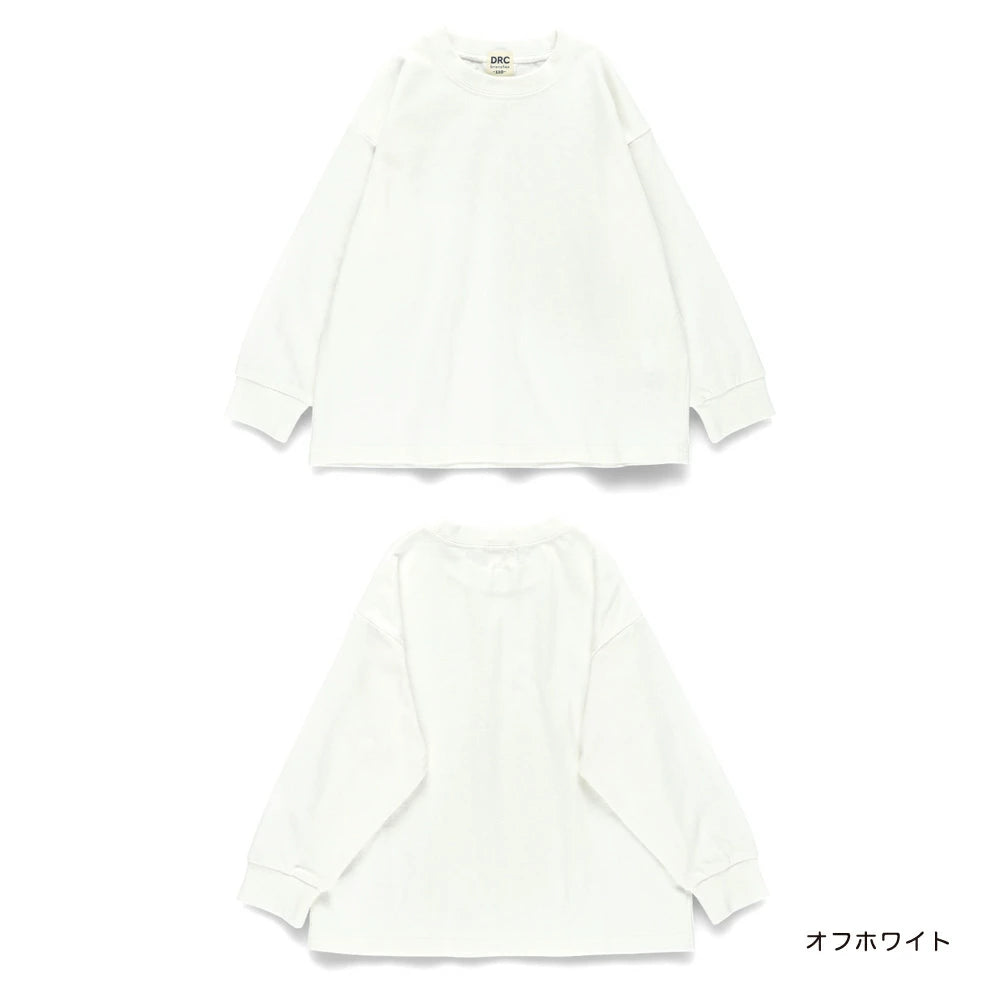 日本童裝 Branshes 簡約純色百搭上衣 100-150cm 男童款/女童款 秋季 TOPS