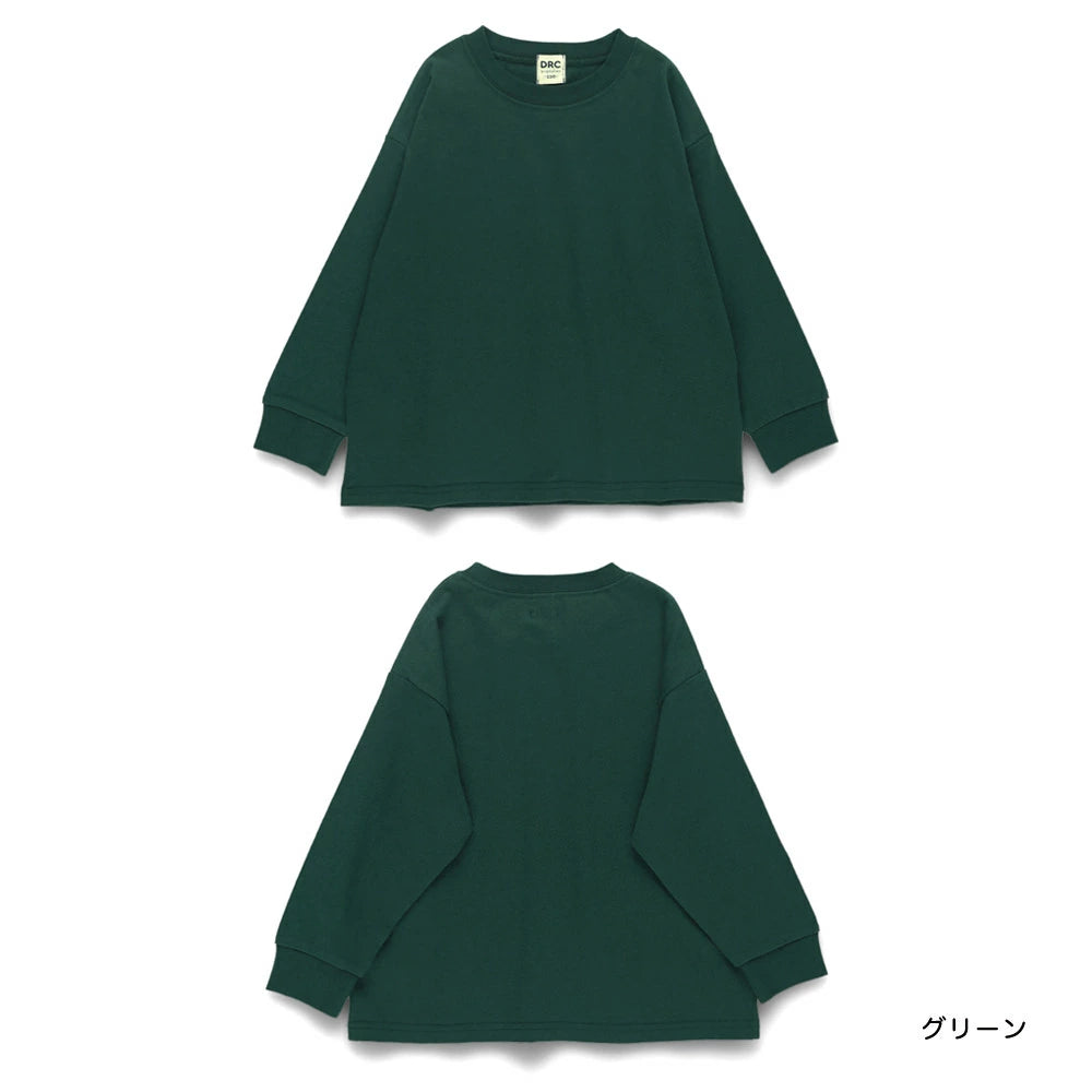日本童裝 Branshes 簡約純色百搭上衣 100-150cm 男童款/女童款 秋季 TOPS