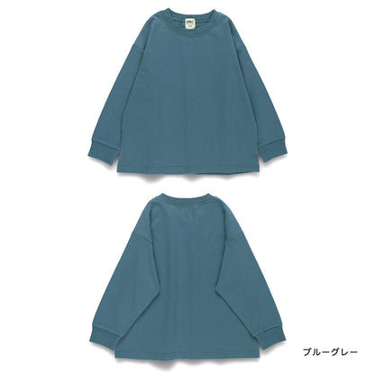 日本童裝 Branshes 簡約純色百搭上衣 100-150cm 男童款/女童款 秋季 TOPS