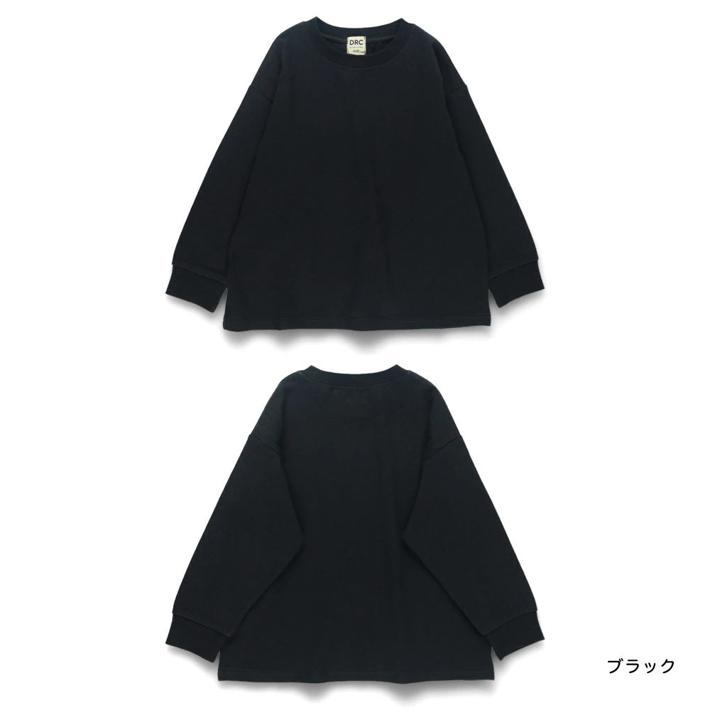 日本童裝 Branshes 簡約純色百搭上衣 100-150cm 男童款/女童款 秋季 TOPS