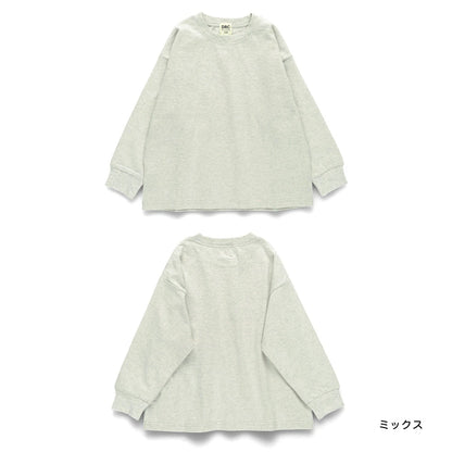 日本童裝 Branshes 簡約純色百搭上衣 100-150cm 男童款/女童款 秋季 TOPS