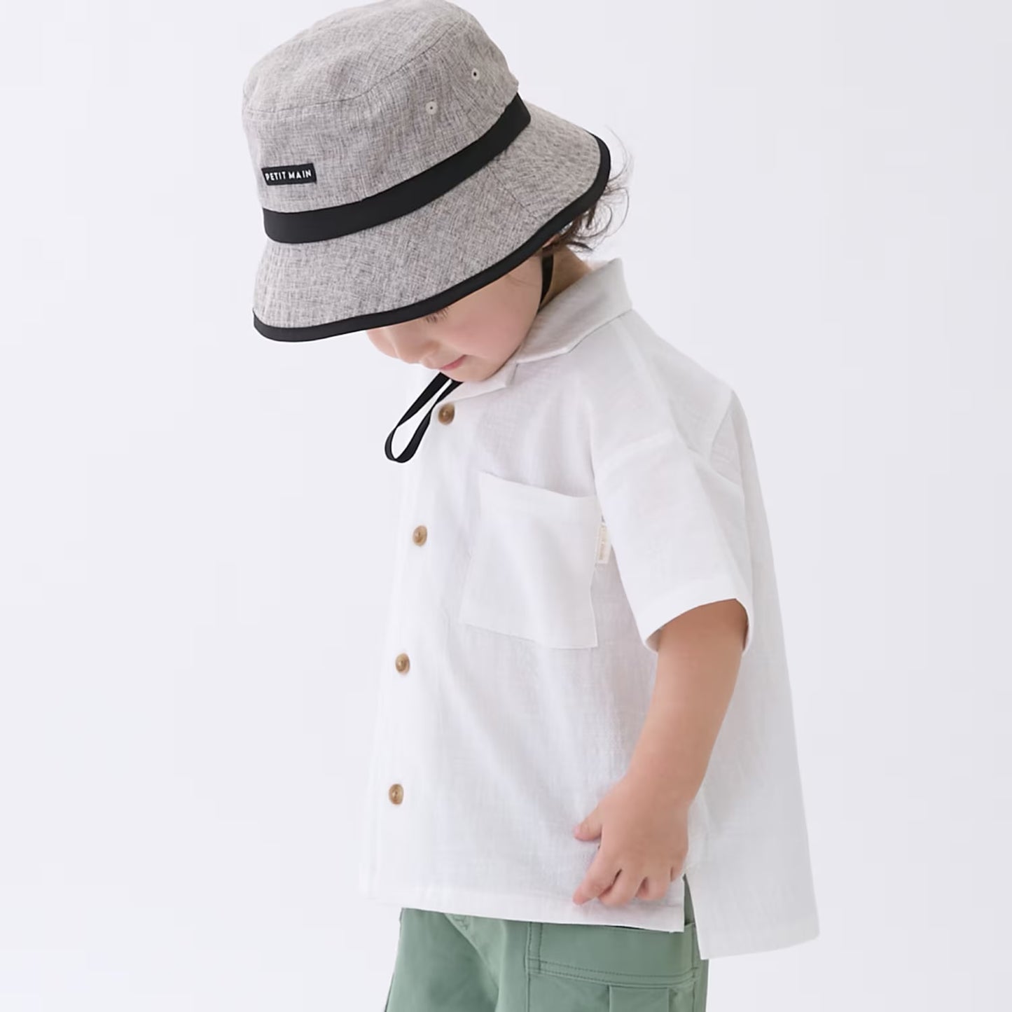 日本童裝 pe#main 各種圖案短袖襯衫 80-130cm 男童款 夏季 TOPS