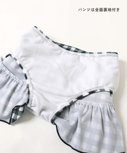 Japanese children's clothing dev!rock UV protection two-piece swimsuit set 100-160cm girls summer swimsuit special edition