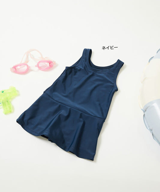 Japanese children's clothing dev!rock UV-proof vest swimsuit suitable for school 110-170cm girls summer swimsuit special edition