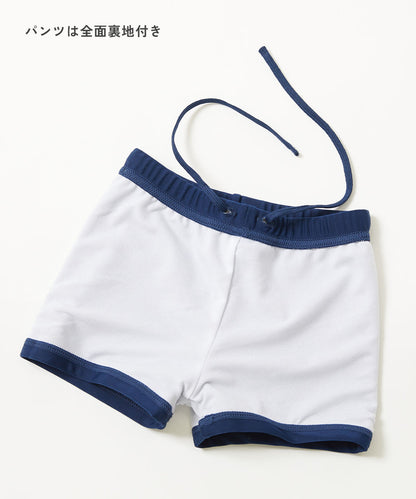 Japanese children's clothing dev!rock UV-proof skirt swimsuit two-piece set suitable for school classes 110-170cm girls summer swimsuit special edition