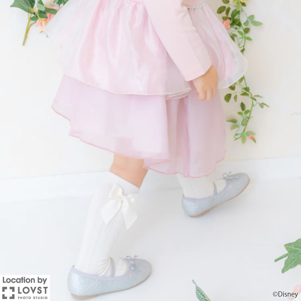 日本童裝 pe#main x Disney Princess 公主網紗短裙 80-130cm 女童款 秋季 SKIRTS