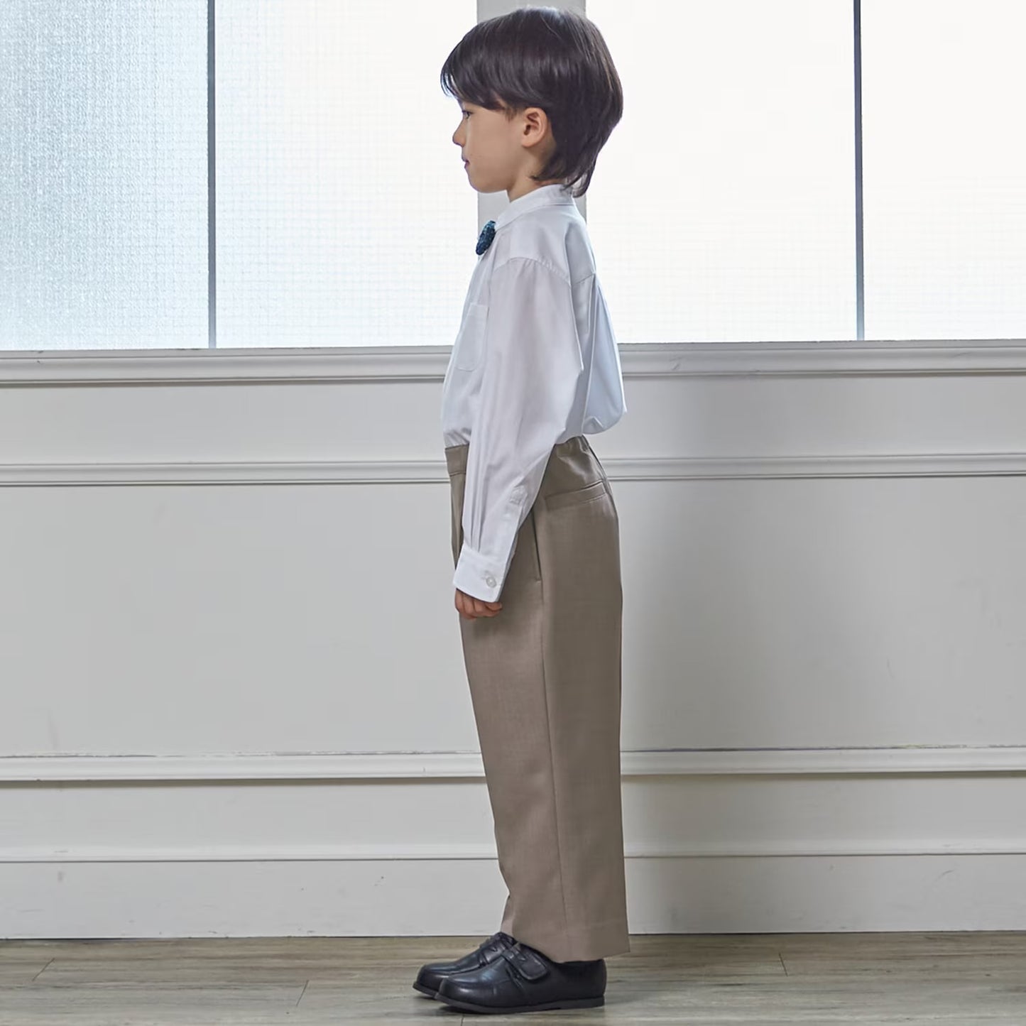 日本童裝 pe#main 禮服三件套裝 110-130cm 男童款 冬季 OUTERWEAR TOPS PANTS 面試/宴會/表演 【日本預售：2026年2月中旬】