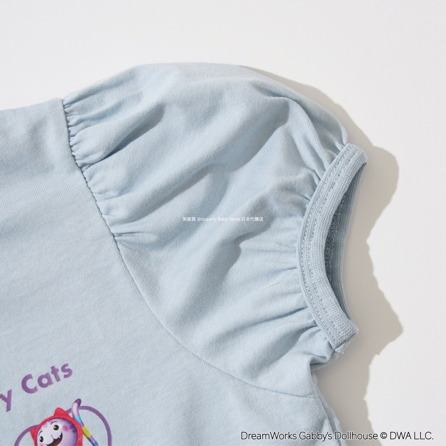 Japanese children's clothing Ly# mine x GABBY'S DOLLHOUSE printed top 100-130cm girls summer TOPS 