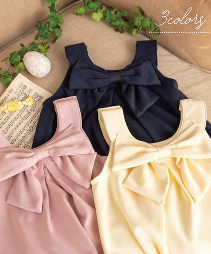 日本童裝 panpantutu 蝴蝶結蝴心裙 80-140cm 女童款 夏季 DRESSES