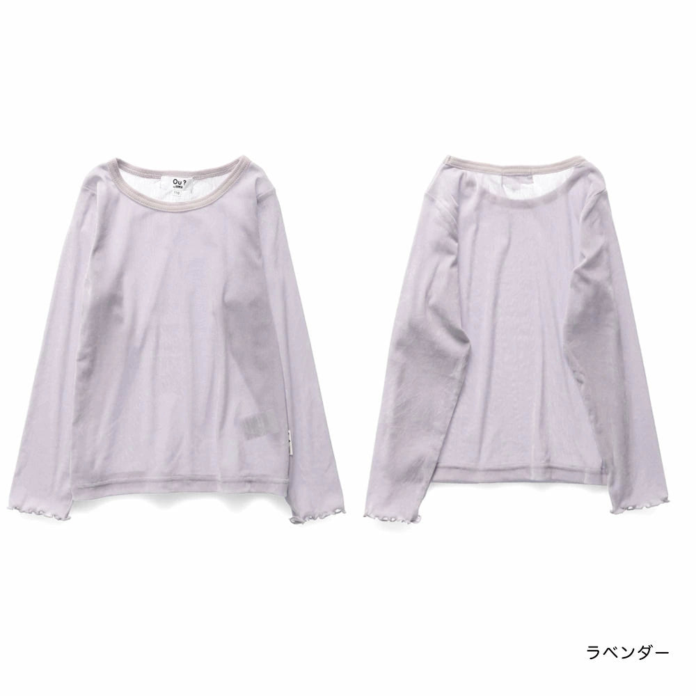 日本童裝 Branshes x Ou? by EDWIN 薄透上衣 90-150cm 女童款 秋季 TOPS