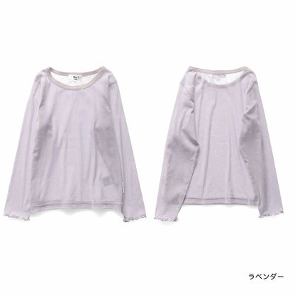 日本童裝 Branshes x Ou? by EDWIN 薄透上衣 90-150cm 女童款 秋季 TOPS