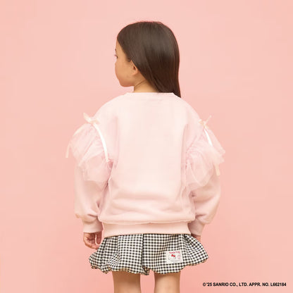 日本童裝 Ly# mine 速乾系列 柔軟薄紗衛衣 100-150cm 女童款 冬季 TOPS