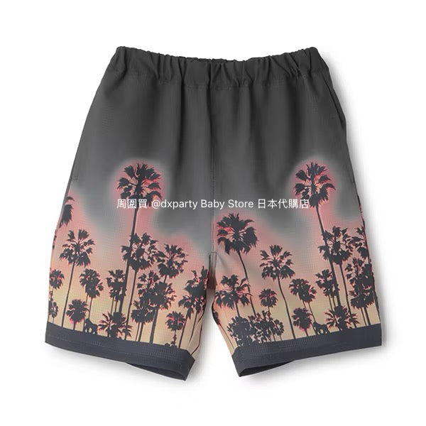 Japanese XLARGE KIDS Palm Tree Shorts 90-140cm Boys Summer PANTS 