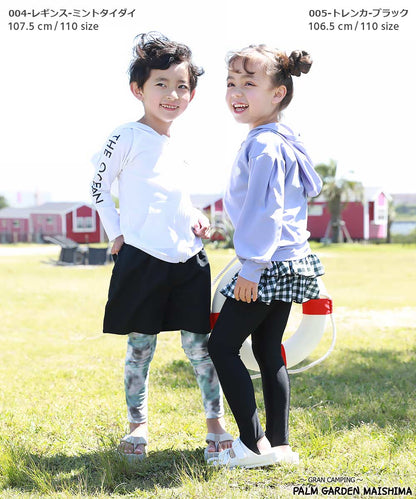 Japanese children's clothing dev!rock UV-proof stretch water play tights 100-160cm boys/girls summer swimsuit special edition