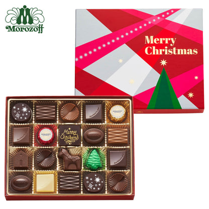 日本直送 Morozoff 聖誕朱古力禮盒 20個 聖誕快樂特輯 新年行運發財特輯 Christmas Happy New Year 馬年 限定手信