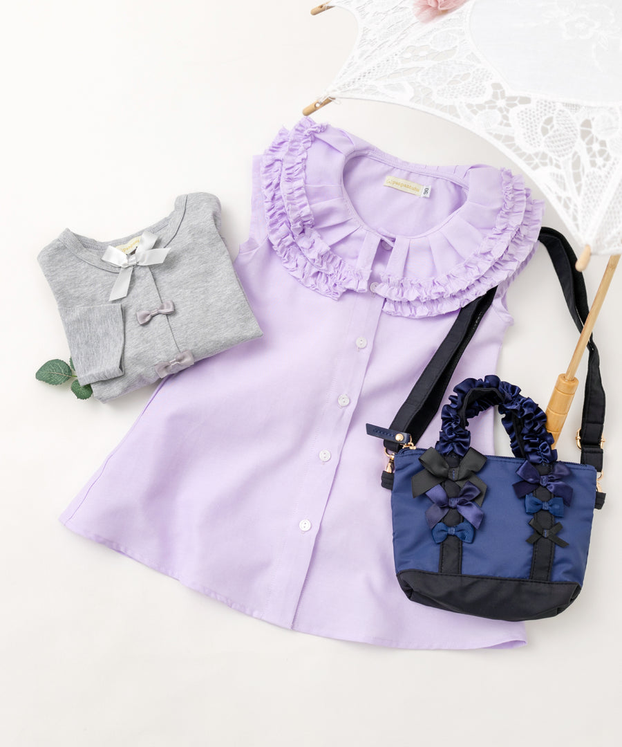 日本童裝 panpantutu 襯衫背心裙 80-140cm 女童款 夏季 DRESSES