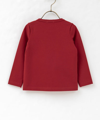 Japanese children's clothing panpantutu berry red angel color top 80-150cm girls summer TOPS 