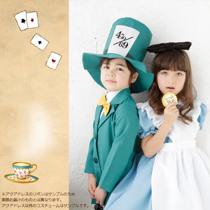 日本童裝 愛麗絲夢遊仙境 Alice公主連身裙 100-160cm 女童款 萬聖節 Cosplay服裝 Halloween攪鬼特輯
