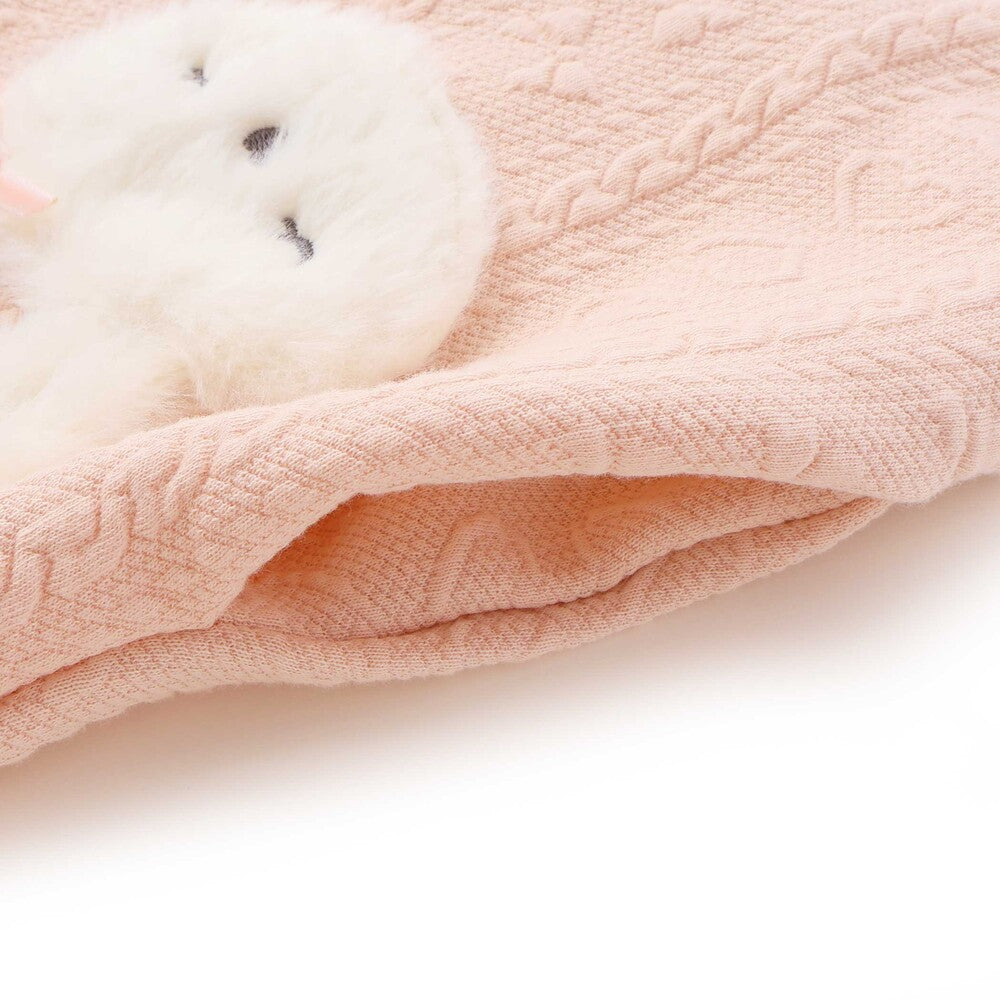日本童裝  SLAP SLIP 毛絨絎縫連身裙 80-130cm 女童款 秋季 DRESSES
