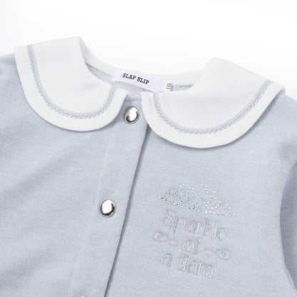 日本童裝  SLAP SLIP 水手領刺繡外套 90-130cm 女童款 秋季 OUTERWEAR